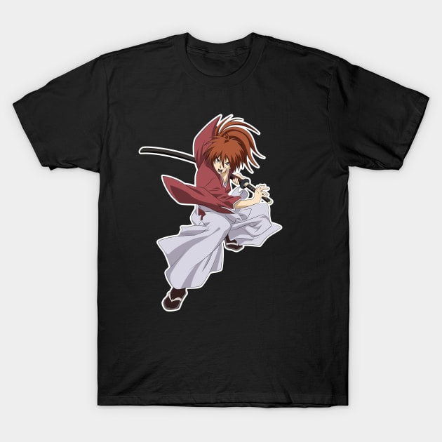 Hitokiri Battosai T-Shirt by AnimeTee